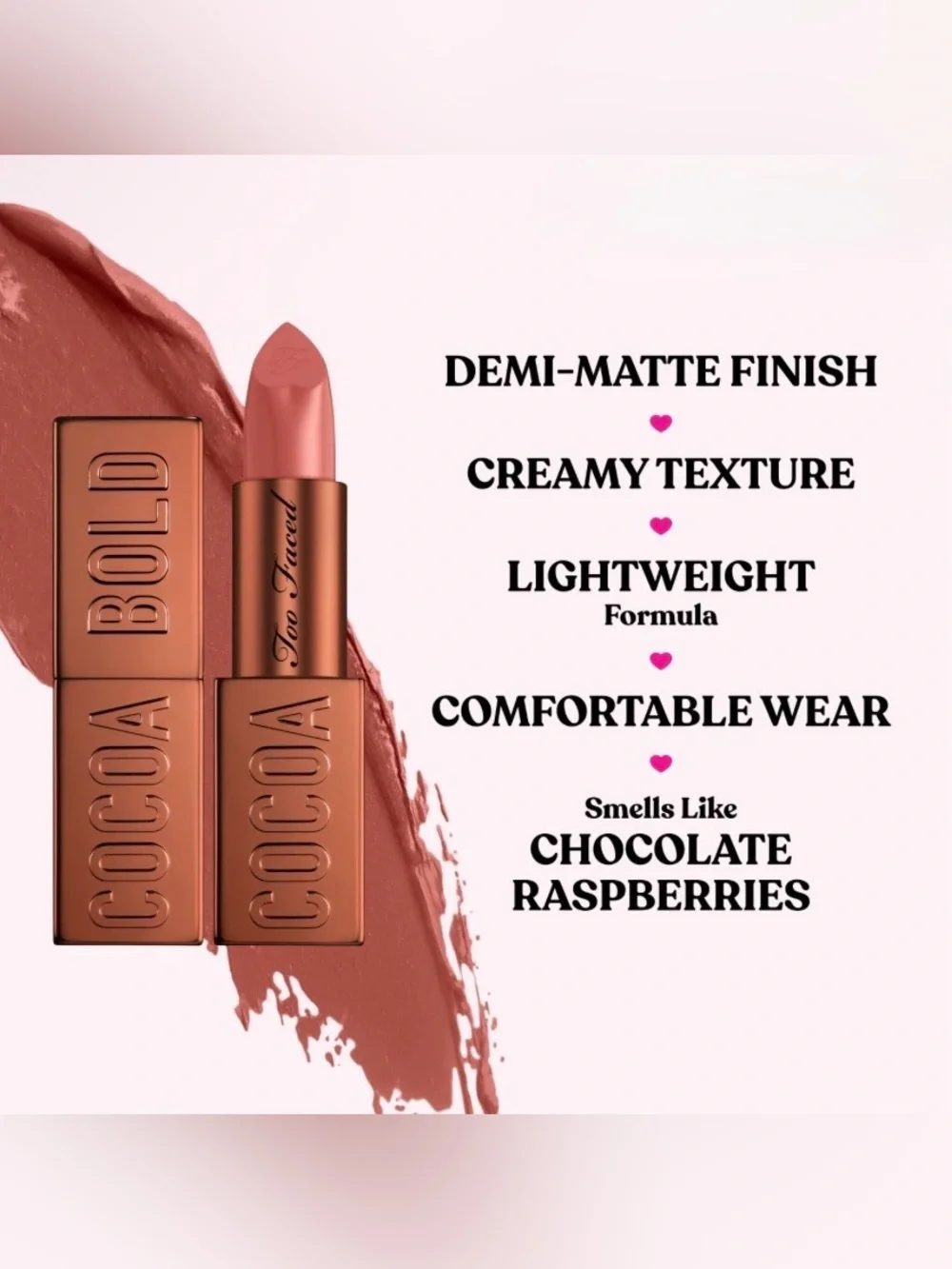 Too Faced Cocoa Bold Lipstick
